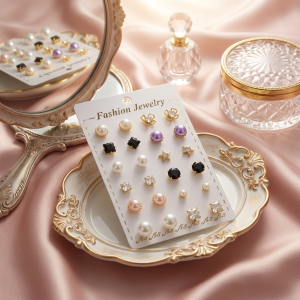 ✨ Multi-Style Stud Earrings Set ✨
